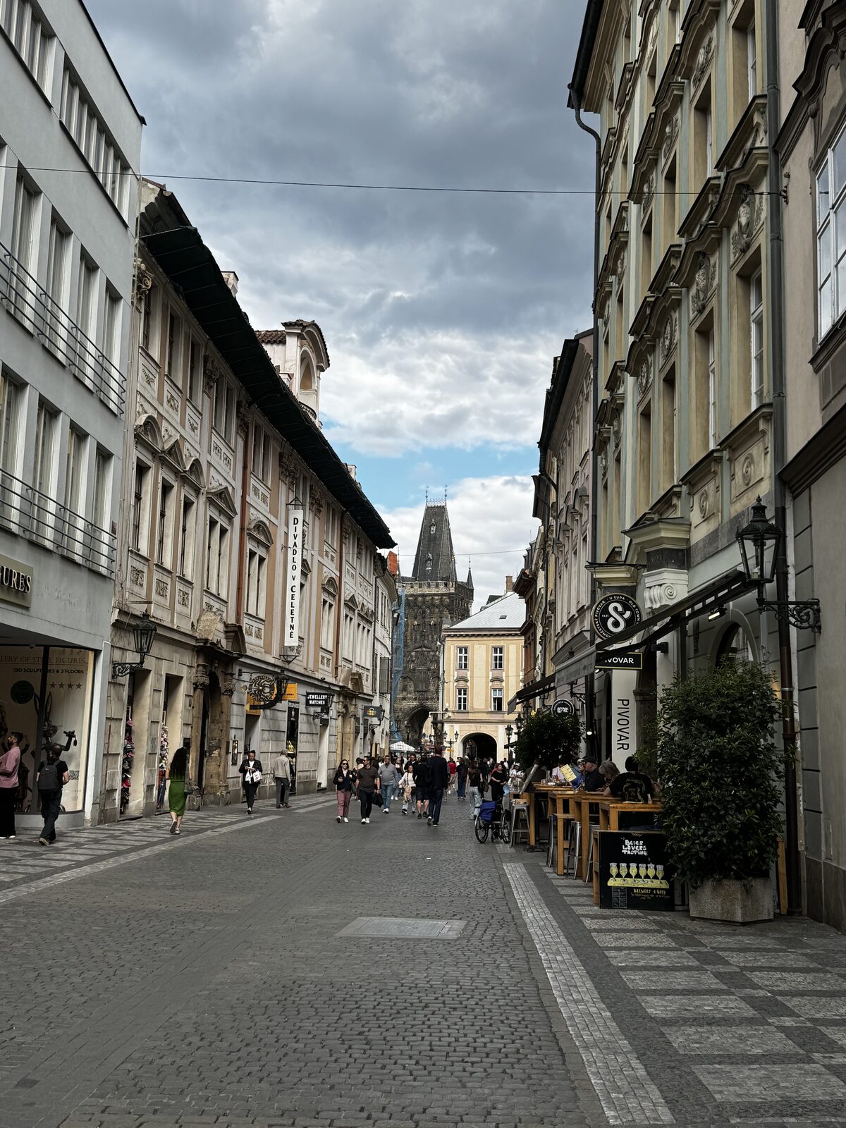 Walking the streets of Old Town Prague
