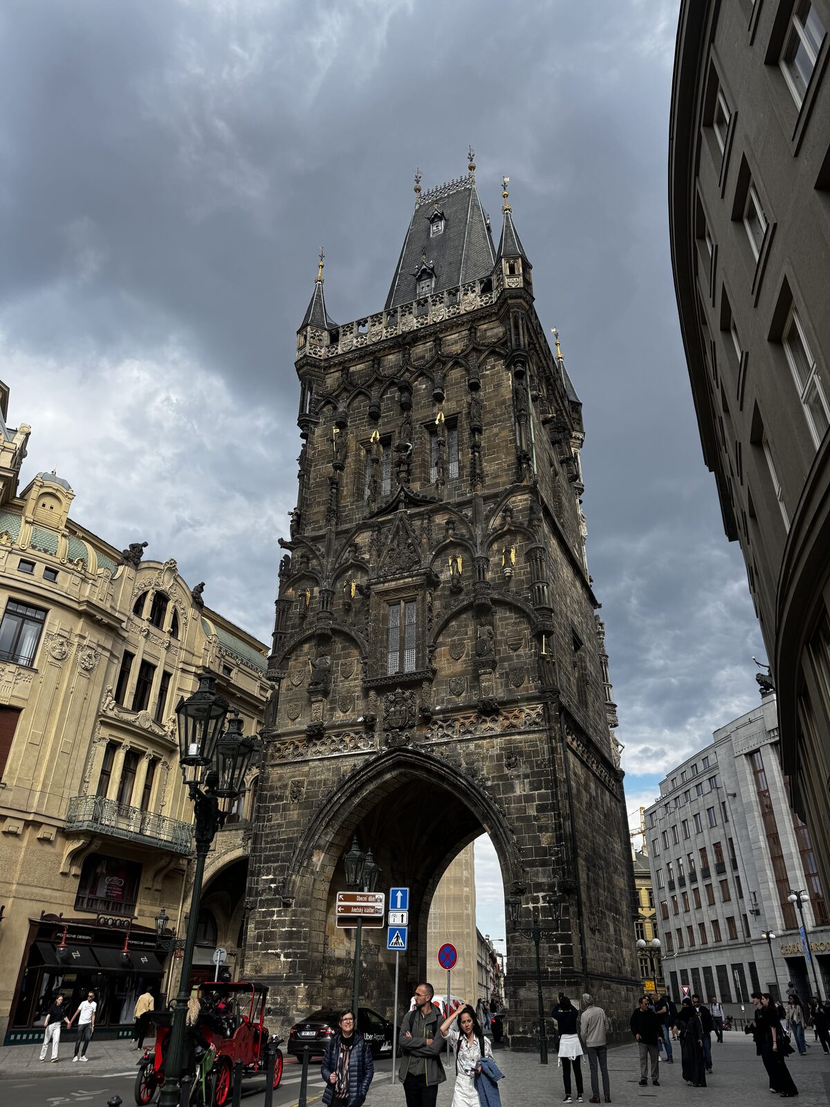 Prague's historic Powder Tower